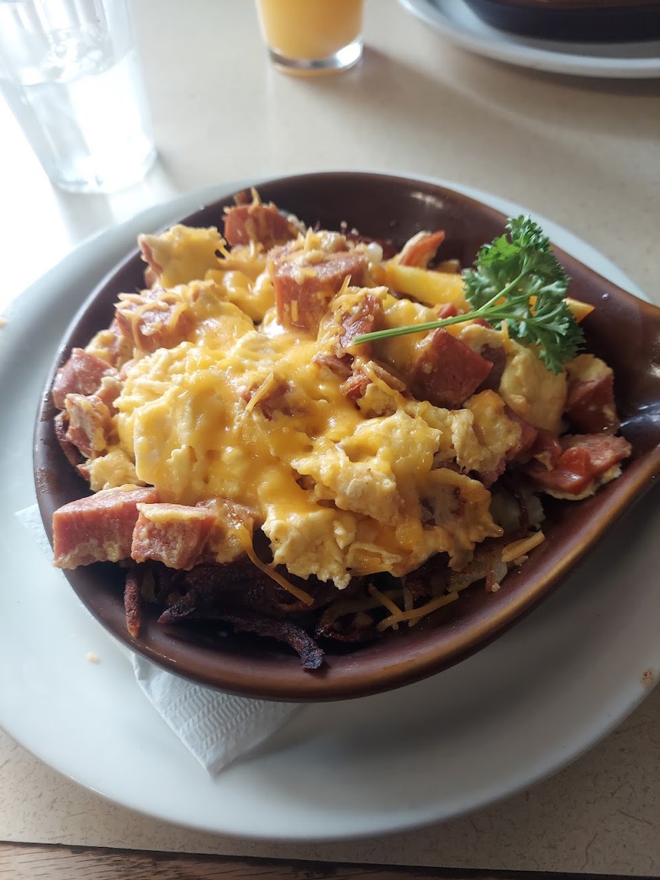 Louisiana Skillet Breakfast